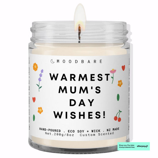 Warmest Mother's Day Wishes! π  Luxury Eco Soy Mothers Day Candle β¨ Limited Edition