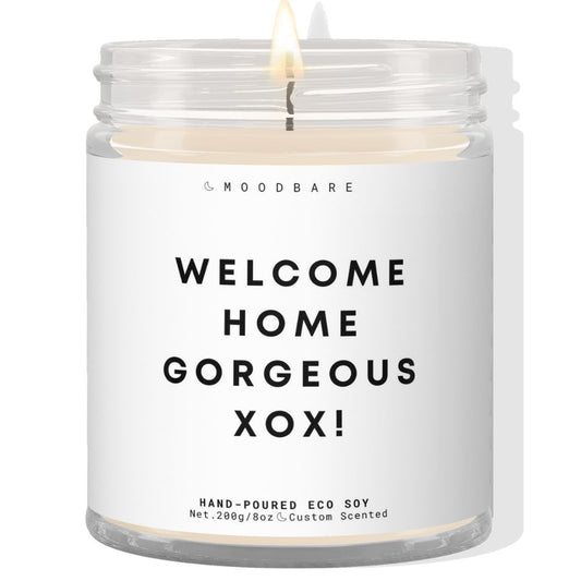 Welcome home gorgeous xox ! β¨ Luxury Eco Soy Candle